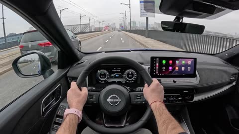 NEW Nissan Qashqai 2026 | VC-T E-POWER 190 hp | POV Test Drive #2664 | Joe Black