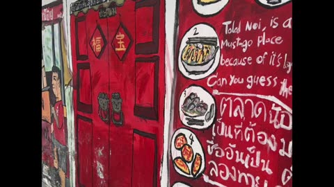 Walk heritage Talad Noi Bangkok