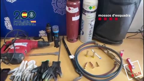 Cae la banda maestra del robo de cajas fuertes en Catalunya