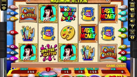 IGT Slots Little Green Men Easel Money 