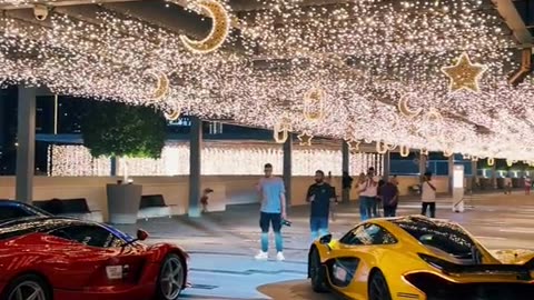 🤯💎 Bugatti Chiron & Lamborghini: Dubai's Hypercar Legends! | LuxurySportsCars