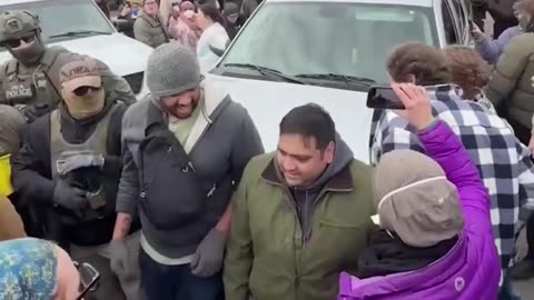 You're a DHS agent that just finished a raid at a warehouse, and your vehicles are surrounded