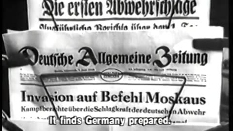 German Newsreel 719 - June 14, 1944