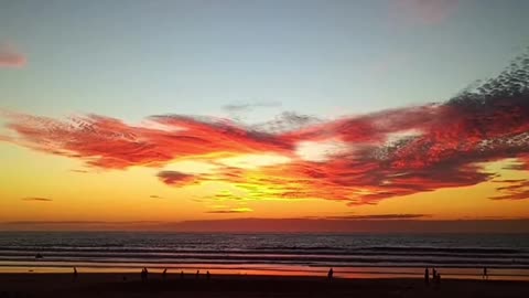 Sunset Beach Morocco