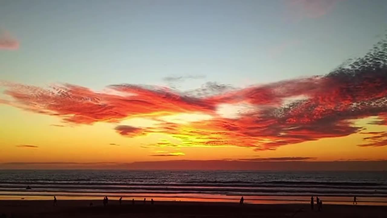 Sunset Beach Morocco