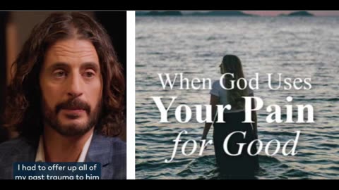 Jonathan Roumie advises all of us to give our sufferance to Jesus