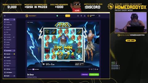 ZE ZEUS: EPIC Comeback Win! (Live) | Roobet Gambling Casino