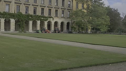 A quick walk and spin at Magdalen College, Oxford University