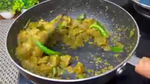 Sirf 10 Minute May Banaiye Hyderabadi Famous Hari Mirch Ka Tala Hua Gosht - Mirchi Ka Tala Hua Gosht