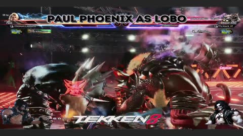 Boost volume PAUL PHOENIX FROM TEKKEN 8 AS LOBO FROM THE DC UNIVERSE #tekken8 #lobo #dccomics #dc