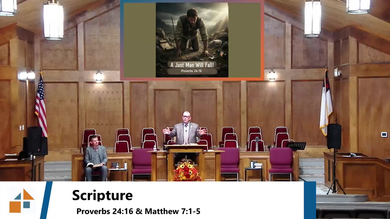 Pastor Robb Foreman // A Just Man Will Fall!