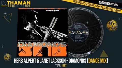 Herb Alpert & Janet Jackson - Diamonds (Dance Mix) [1987 HQ]