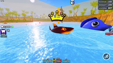 I TRANSFORMED Into a GIANT SHARK in Roblox... It’s TERRIFYING! 🦈💥
