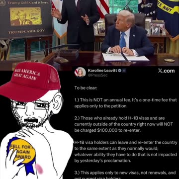 Trump Said H1-B Visa's Would Be $100K/yr