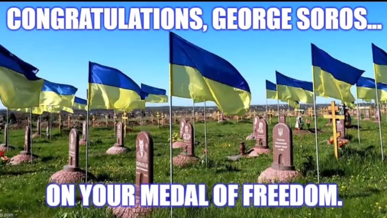 Congratulations George Soros on your Metal of Freedom Award 👏