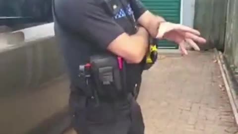 British police at it again