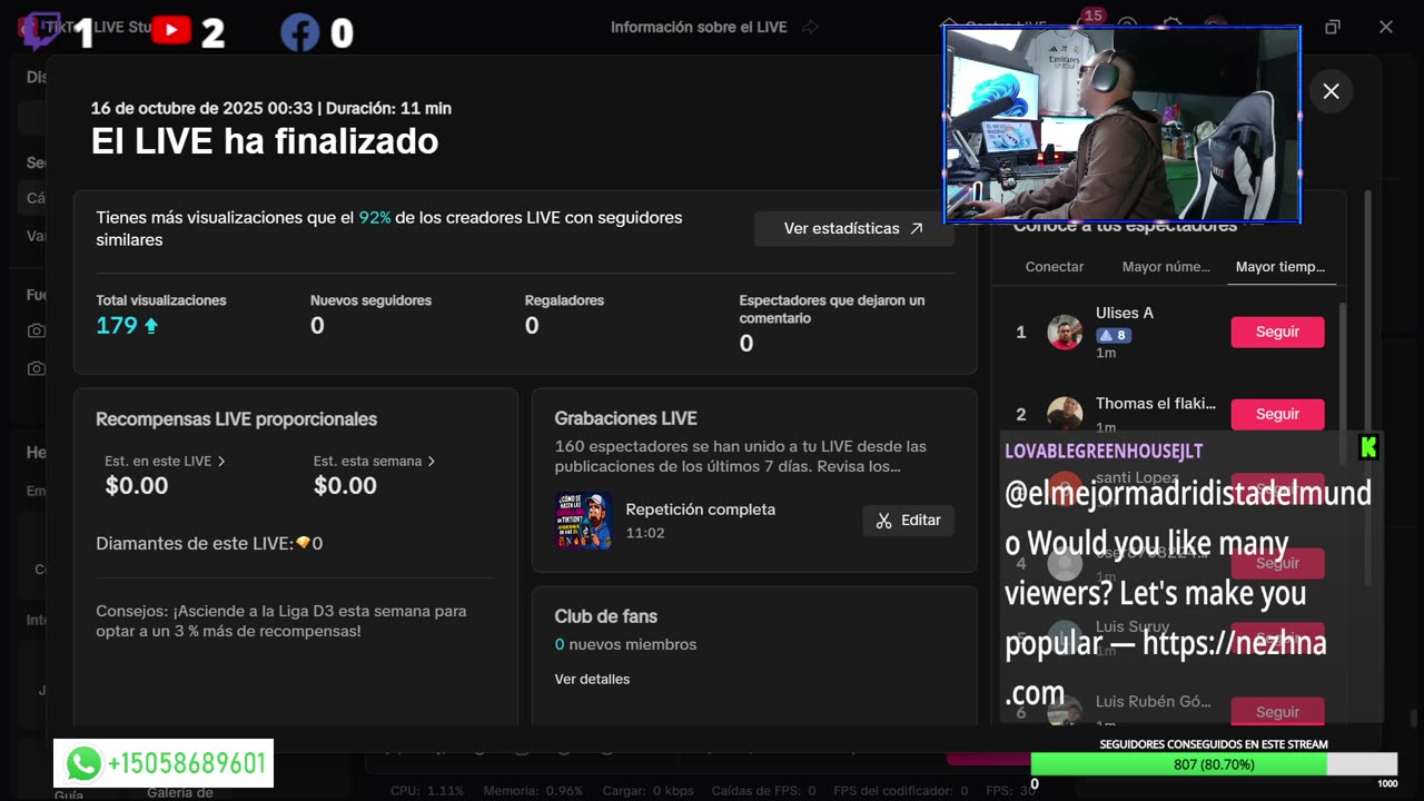 ¿Cómo Funcionan las Batallas en TikTok? 💥 | Aprendiendo en Vivo con el Mejor Madridista #realmadrid