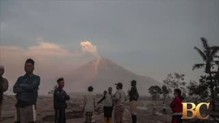 Mount Semeru volcano eruption in Indonesia prompts evacuations