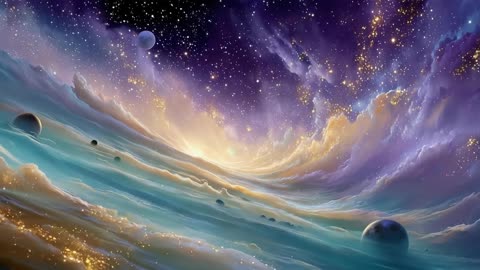 Where the Universe Holds Its Breath — Dream Space Ambient Music & Cinematic Cosmic Soundscapes | 4K