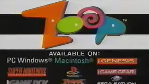 Zoop Sega Genesis ⧸ Super Nintendo Commercial