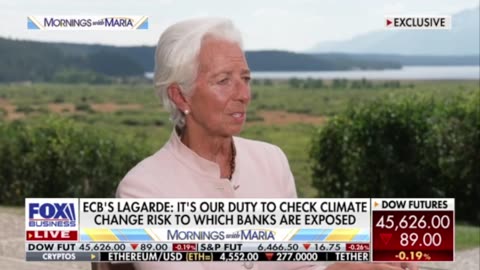 ECB President Lagarde: "It is our duty to check the climate change risk to which banks are exposed."