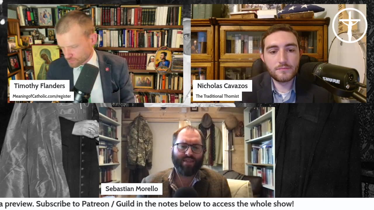 007 - Trad Disputed Questions - Platonic Thomism? with Sebastian Morello [PREVIEW]