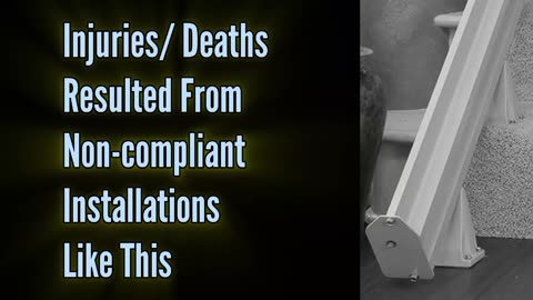 For Bruno® stairlift users. Public safety alert.