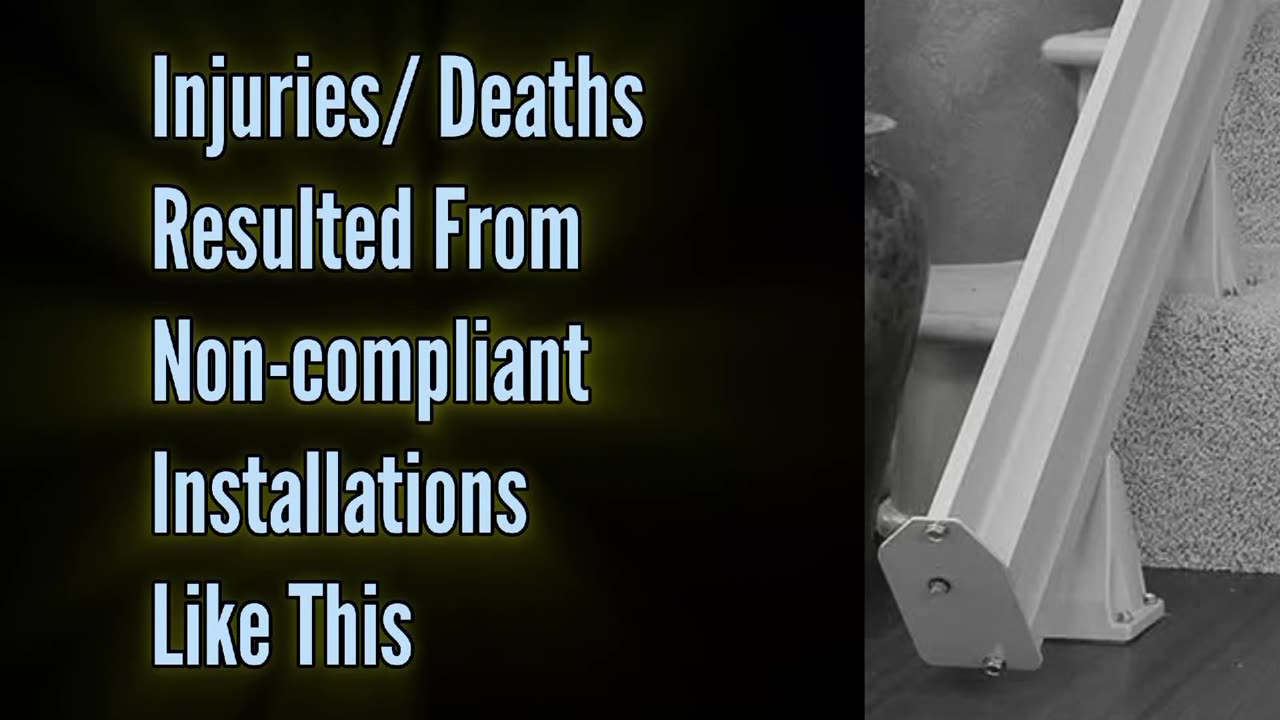 For Bruno® stairlift users. Public safety alert.