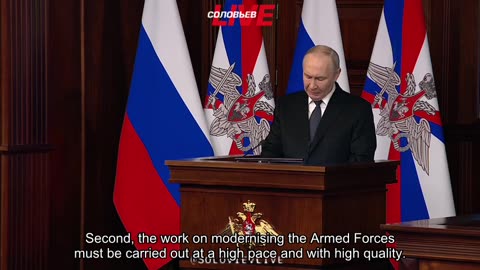 🇷🇺 🏹 🎬 Vladimir Putin: The Extended Meeting of the Ministry of Defense
