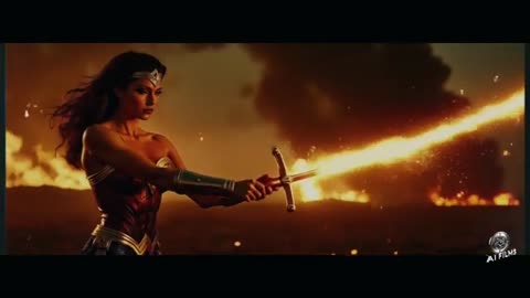 WONDER WOMAN RetroVision 1950s AI Reimagined