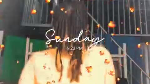 Whining in front of the camera.