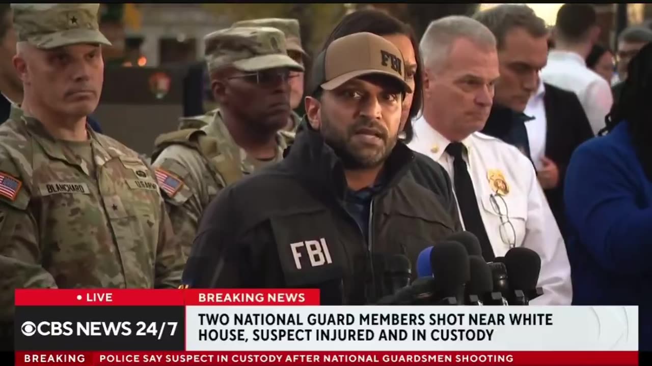 FBI Director says National Guardsmen are still alive, in critical condition