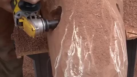 🧠✨ Incredible T-Rex Skull Carved From Wood! | FeedMyCuriosity