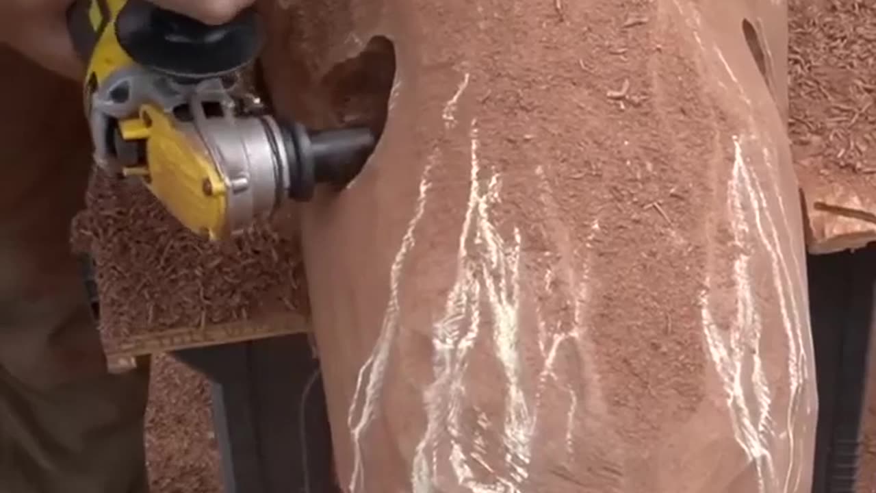 🧠✨ Incredible T-Rex Skull Carved From Wood! | FeedMyCuriosity