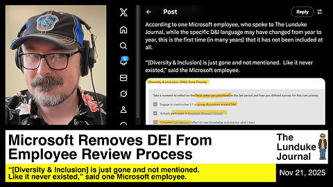 Microsoft Removes DEI From Employee Review Process