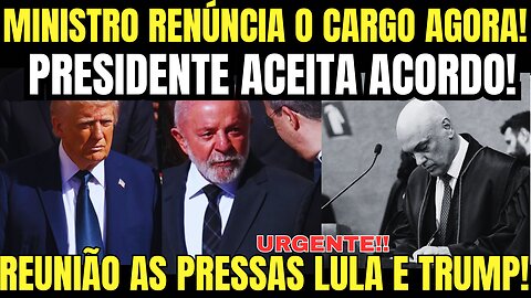 BOMBA!! MINISTRO ACABA DE RENÚNCIAR!! PRESIDENTE ACEITA CARTA DE DEMISSÃO! ACONTECEU AGORA