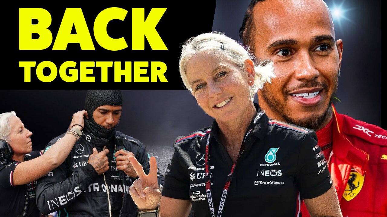 Lewis Hamilton and Angela Cullen Friends Reunited !