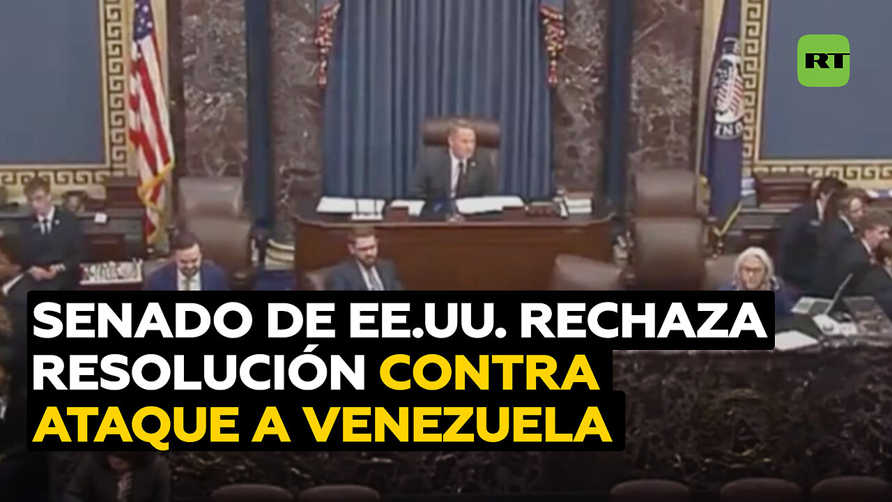 El Senado de EE.UU. hunde la resolución que buscaba impedir un ataque de Washington contra Venezuela