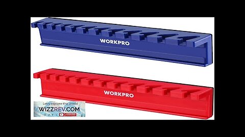 WORKPRO 2-Piece Magnetic Wrench Organizer Wrench Rack Tool Trays 24 Slots Wrench Review