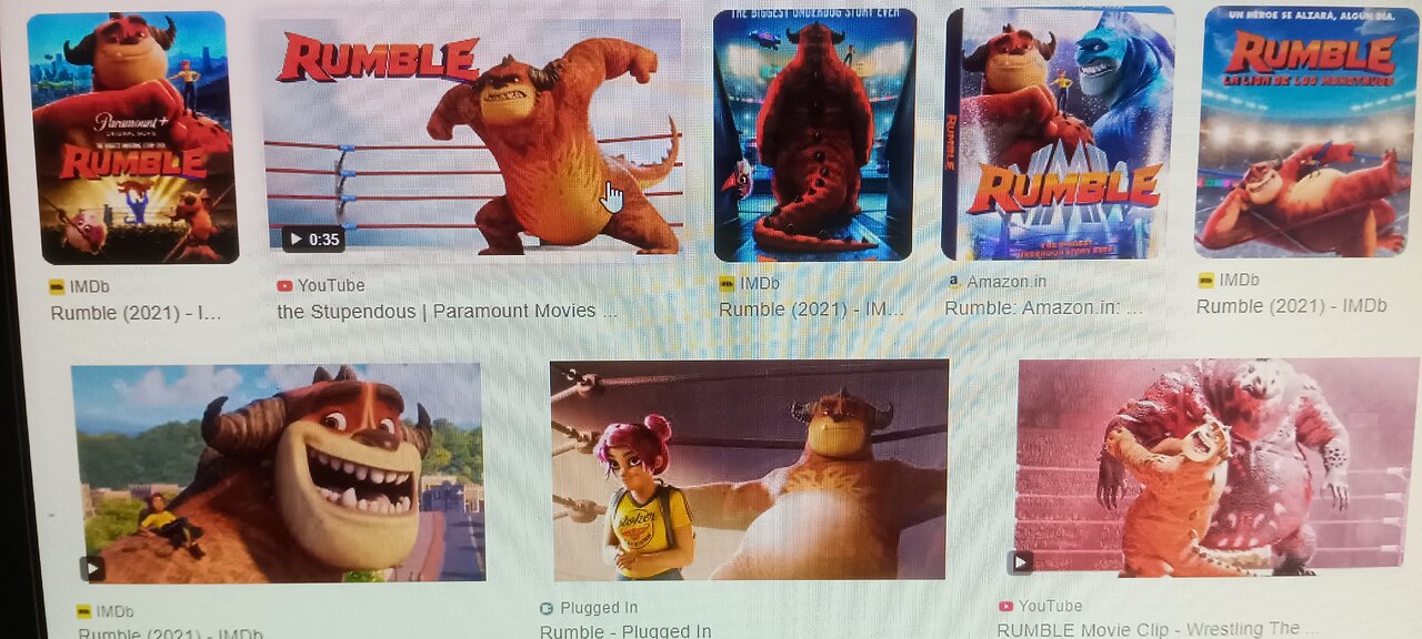 Rumble website chaking