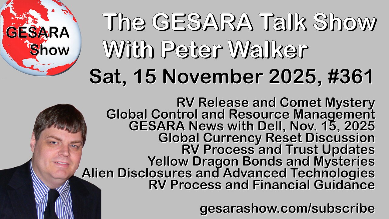 2025-11-15 GESARA Talk Show 361 - Saturday