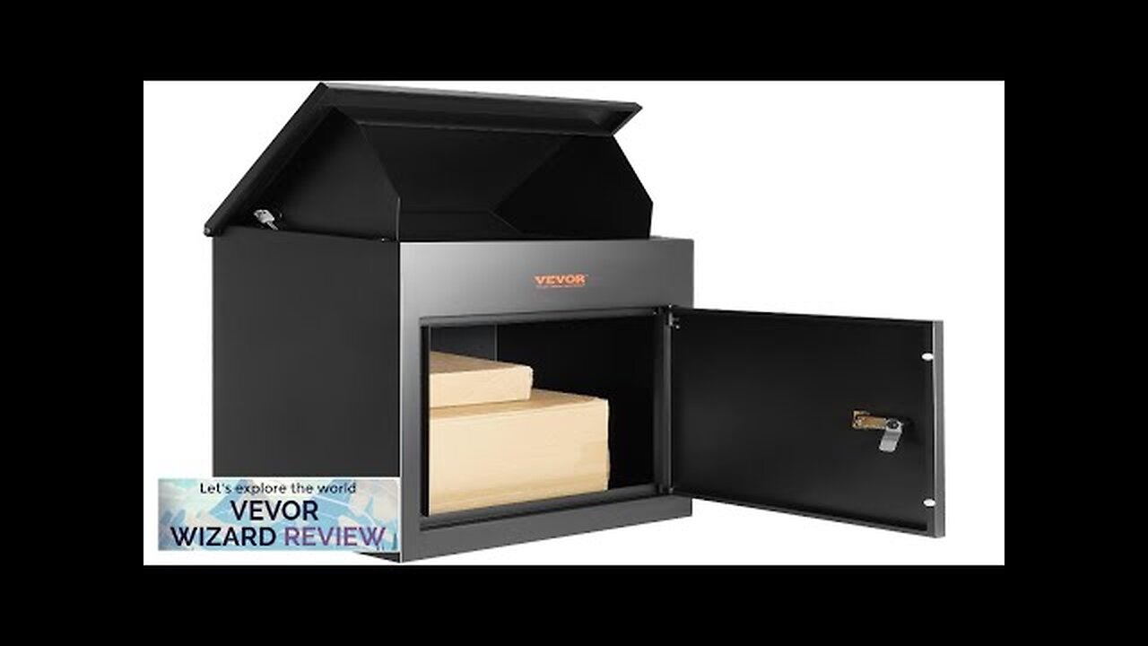 VEVOR Package Delivery Boxes for Outside Extra Large Mailbox with Coded Lock Review