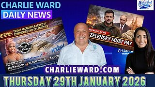CHARLIE WARD DAILY NEWS WITH CHARLIE WARD & DREW DEMI THURSDAY 29TH JANUARY 2026