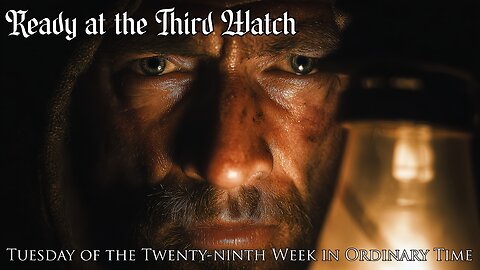 Loins Girded, Lamps Burning | Catholic Daily Readings and Reflection | October 21, 2025