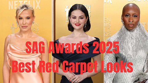SAG Awards 2025 Best Red Carpet Looks
