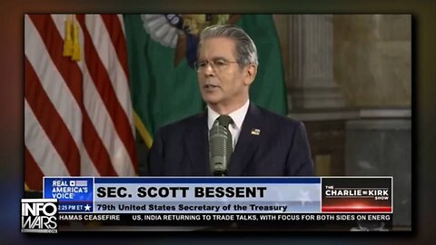 BREAKING VIDEO: Sec. Scott Bessent Says The US Treasury Department Is Targeting ANTIFA & Their Funding For Criminal Activities, Going All The Way Up The Chain Of Command To The Top Globalists!