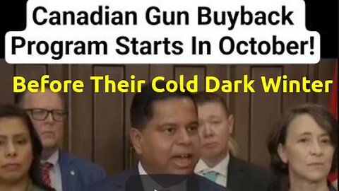 Canadian-Nazi Gun Buyback-Program Is Actually Gun-CONFISCATION!