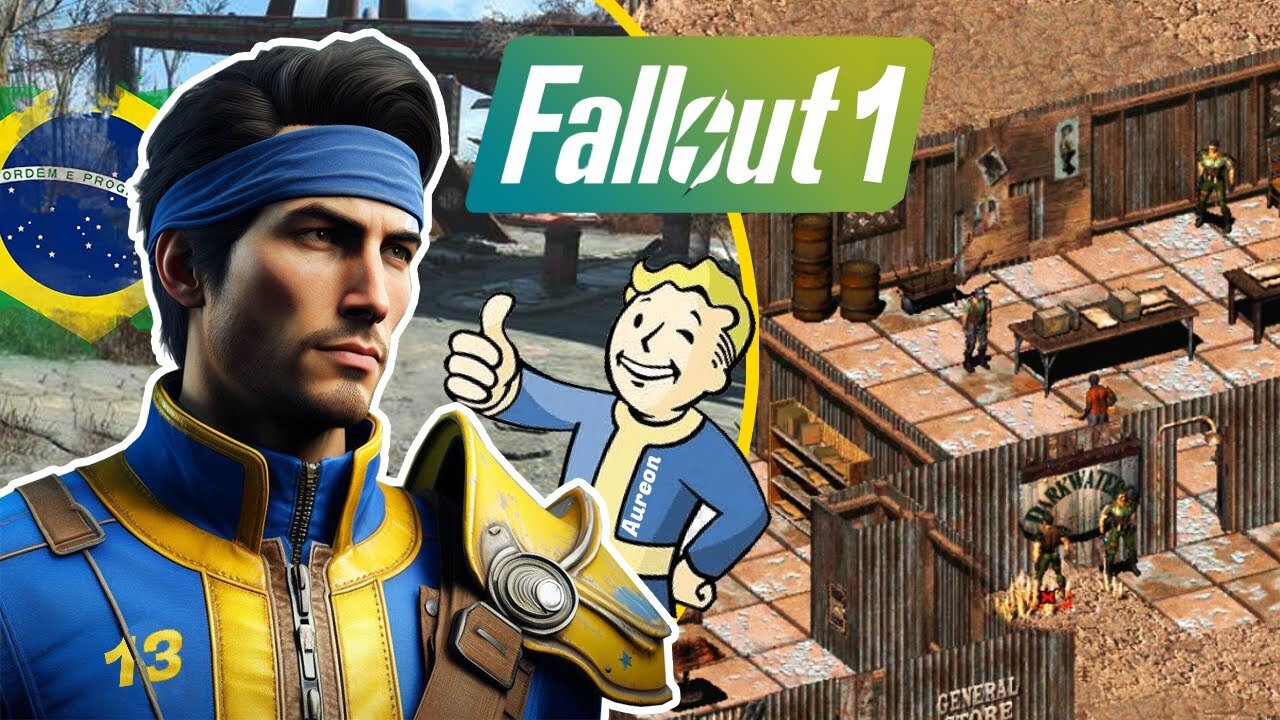 Fallout 1 Ep.[02] - Da Voult 15 até Junktown.