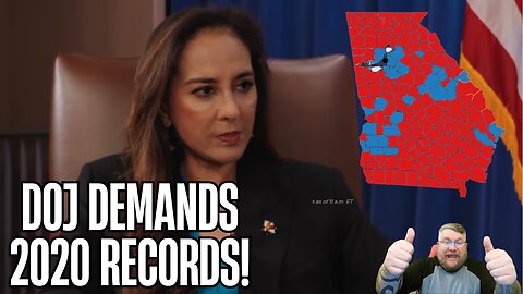 BREAKING: DOJ DEMANDS 2020 BALLOTS | Fulton County BUSTED!