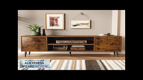 TV Stand for 65 Inch TV Modern Entertainment Center with Storage Cabinet Review